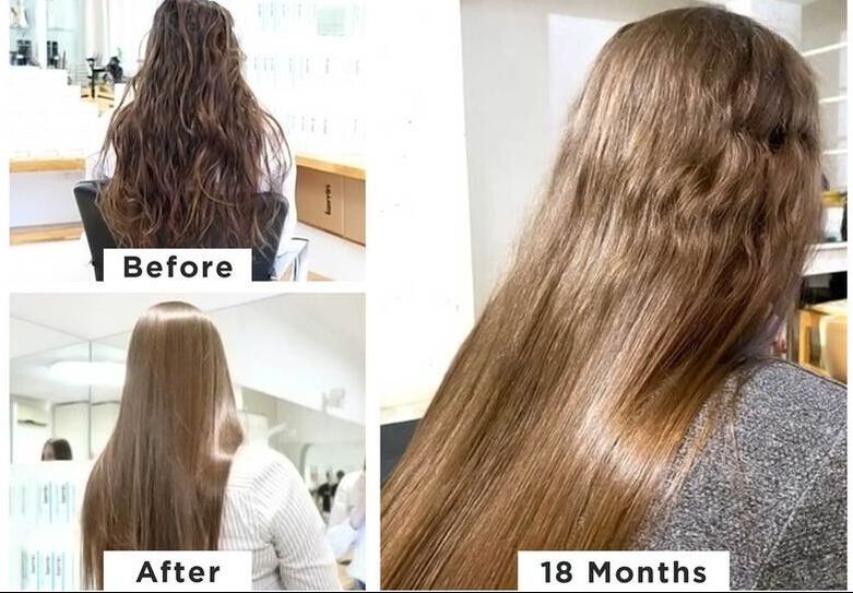  Before and After Qiqi Permanent Hair Smoothing Treatments in Milwaukee